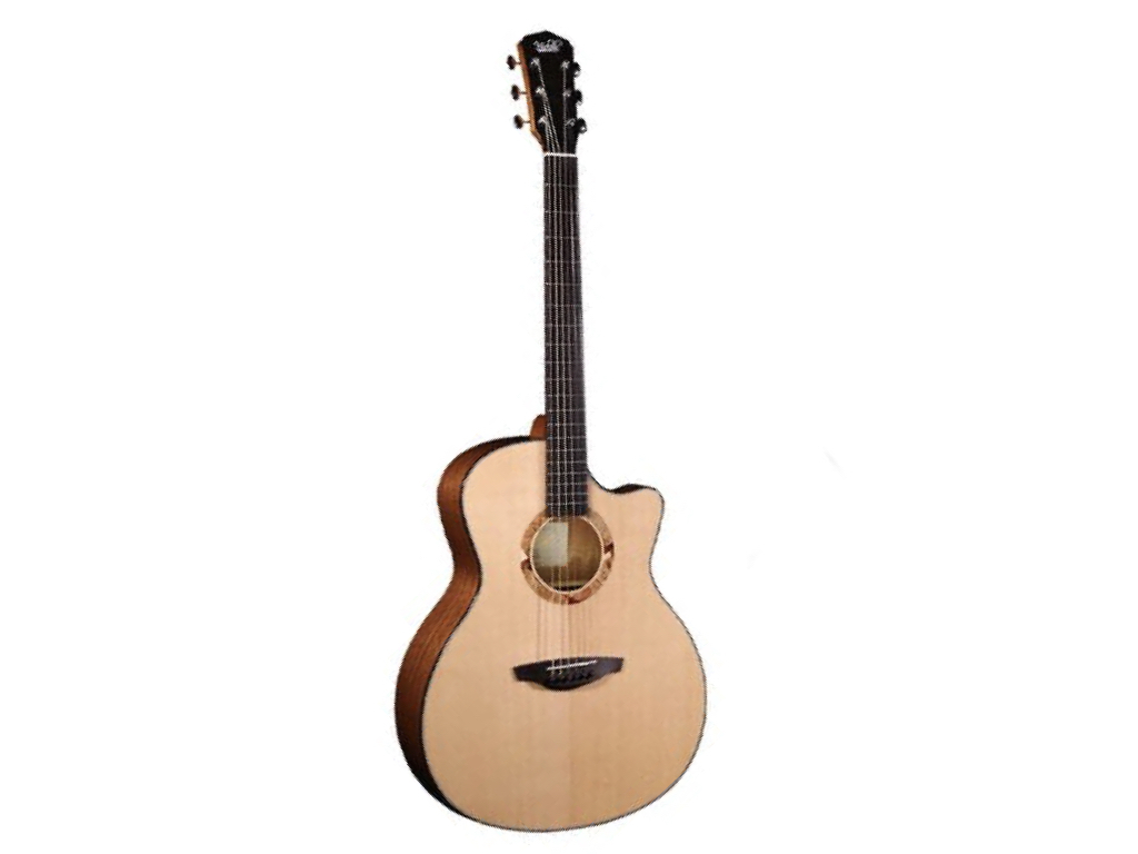 Veelah - V2GAC 40吋單板吉他 桃花心木 CP值高 手感佳