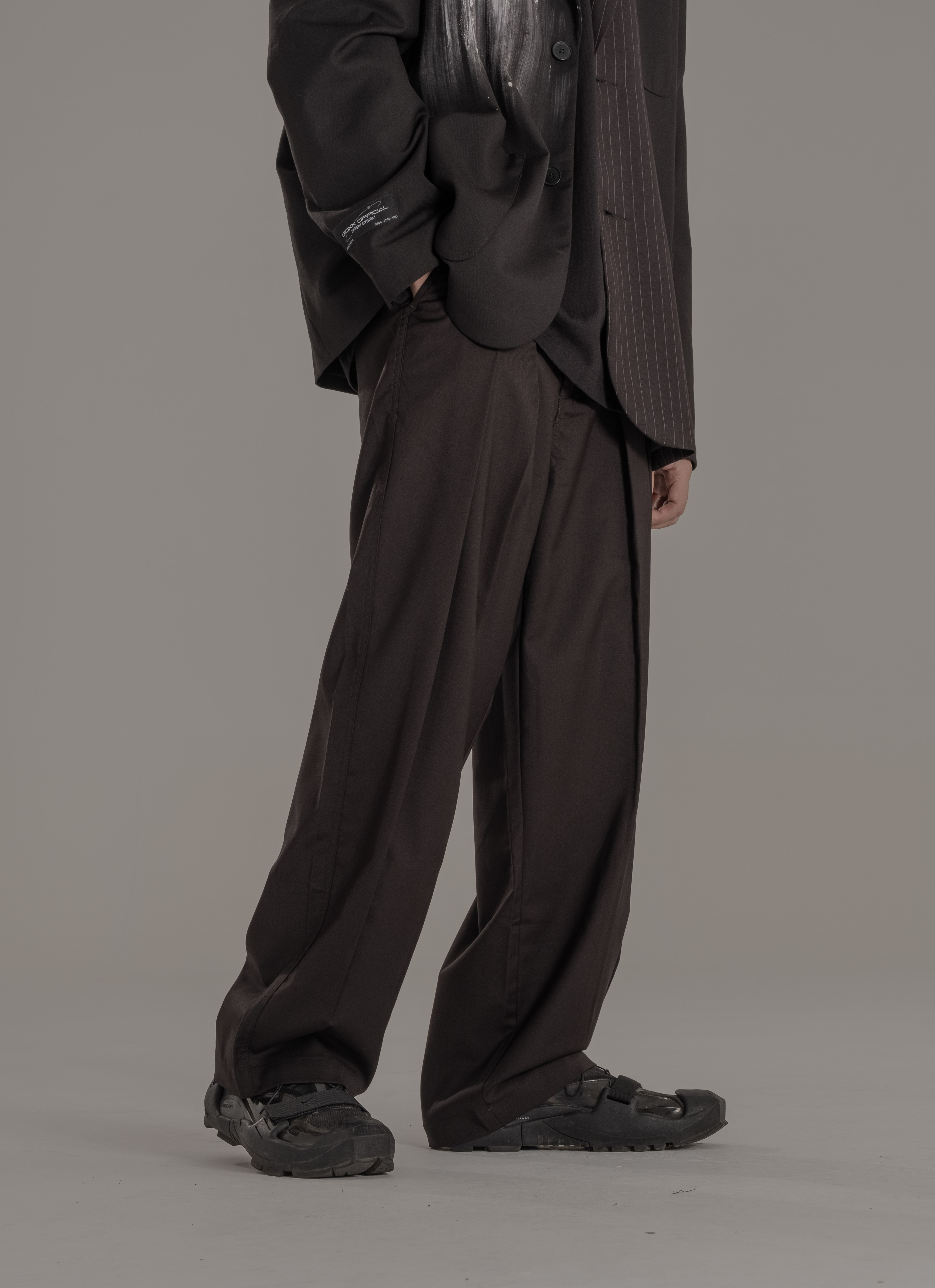 高街休閒直筒打折西褲