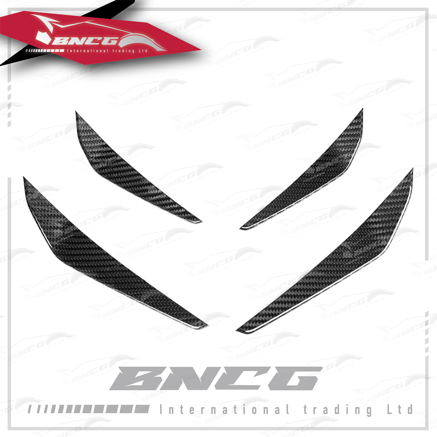 寶馬 BMW M3 G80 M4 G82 改裝 卡夢 乾碳纖維 外觀件 空力套件 MP款 前保桿 側風刀 【四件式】