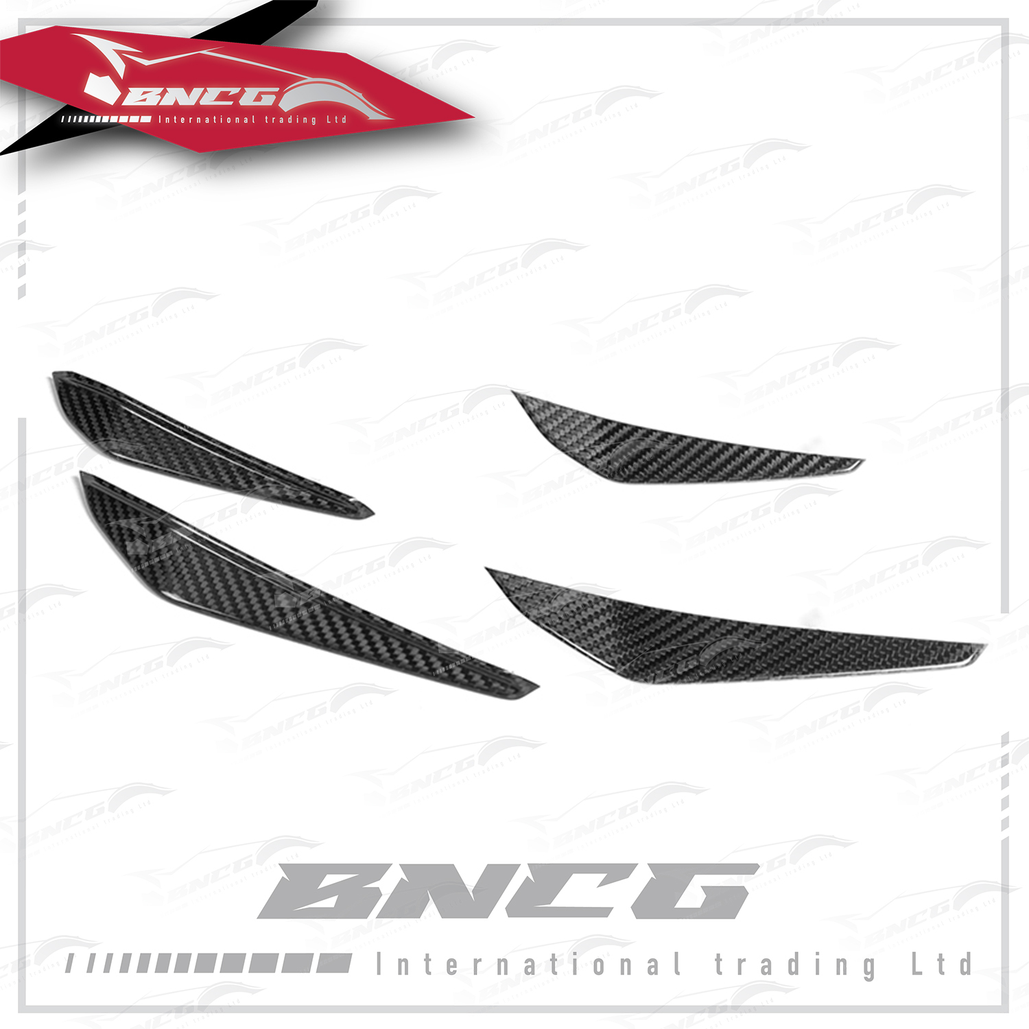 寶馬 BMW M3 G80 M4 G82 改裝 卡夢 乾碳纖維 外觀件 空力套件 MP款 前保桿 側風刀 【四件式】