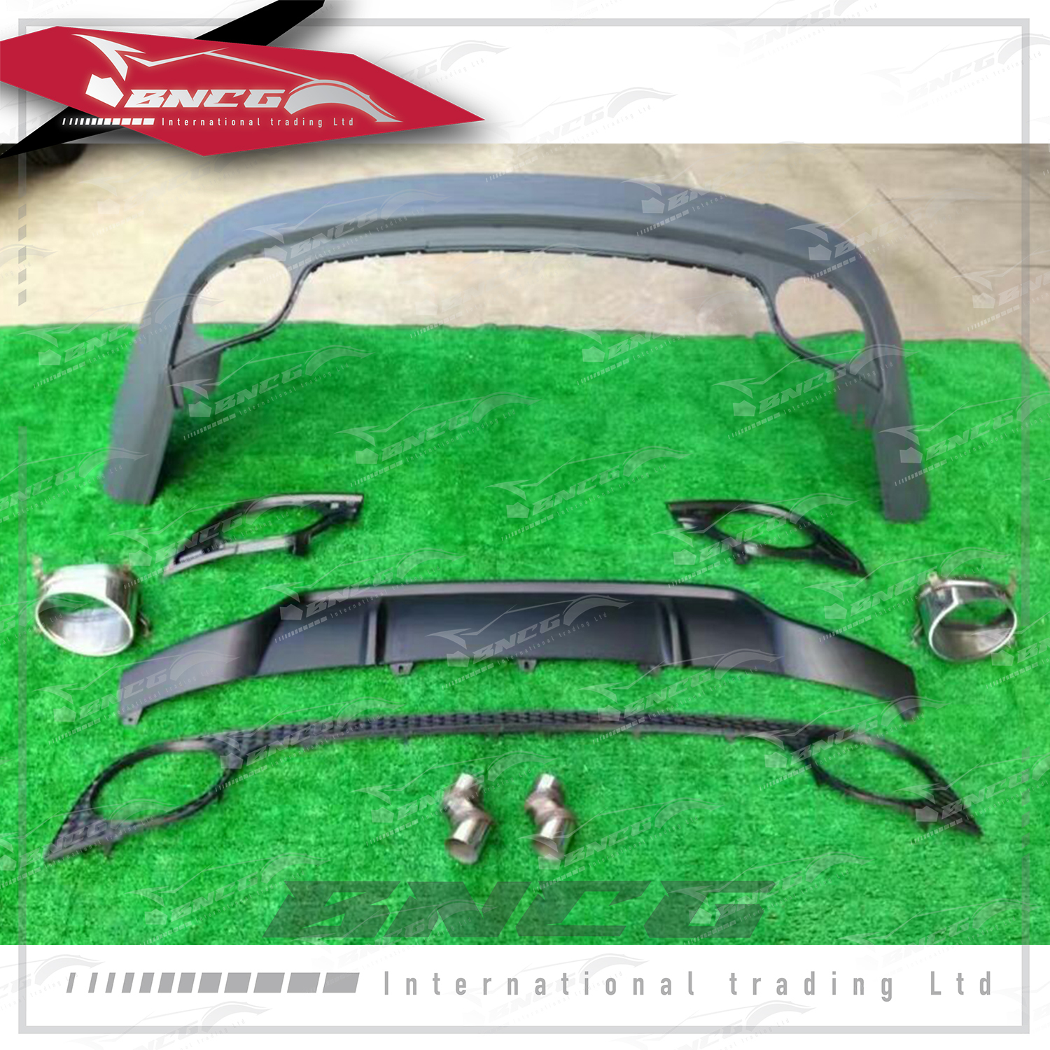 奧迪 Audi A5 S5 B8 08-15年式 雙門 四門 改裝 空力套件 RS5款包圍 後保險桿 底漆 含尾飾管