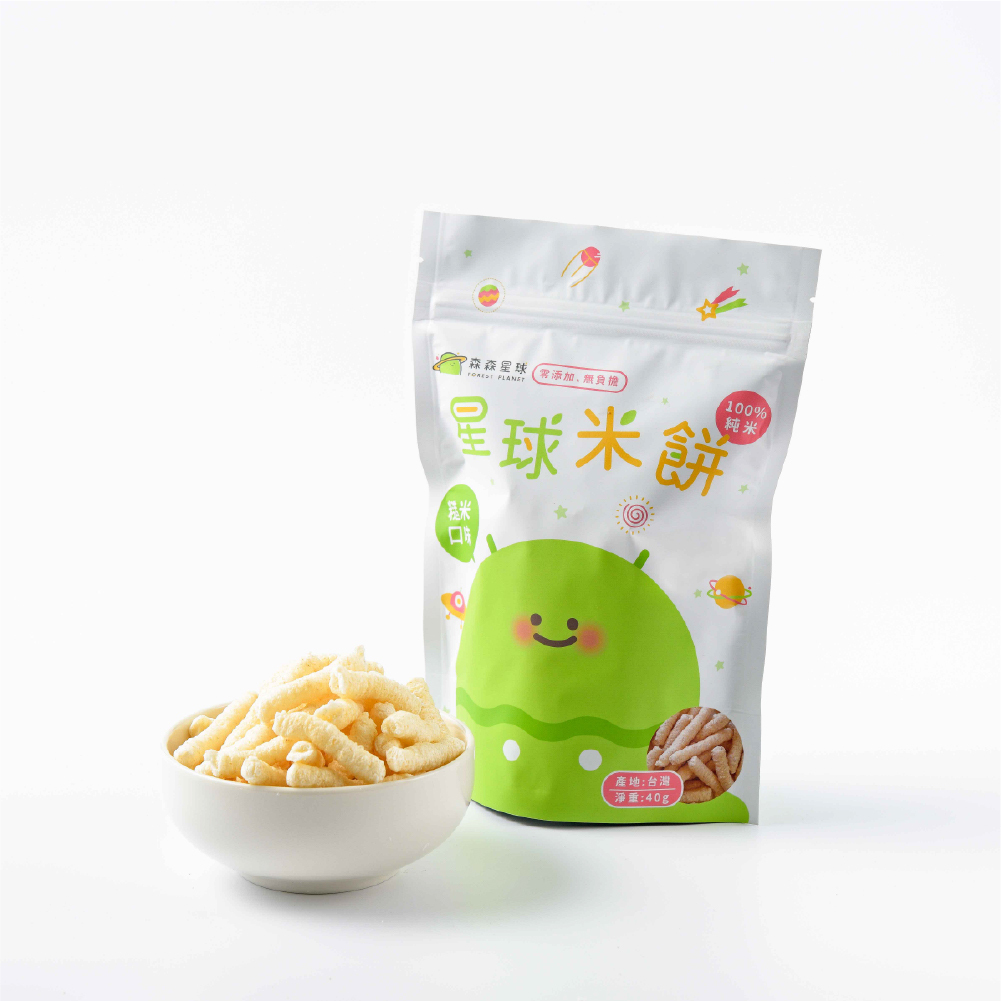 星球寶寶米餅｜糙米口味｜單包｜適合6個月以上
