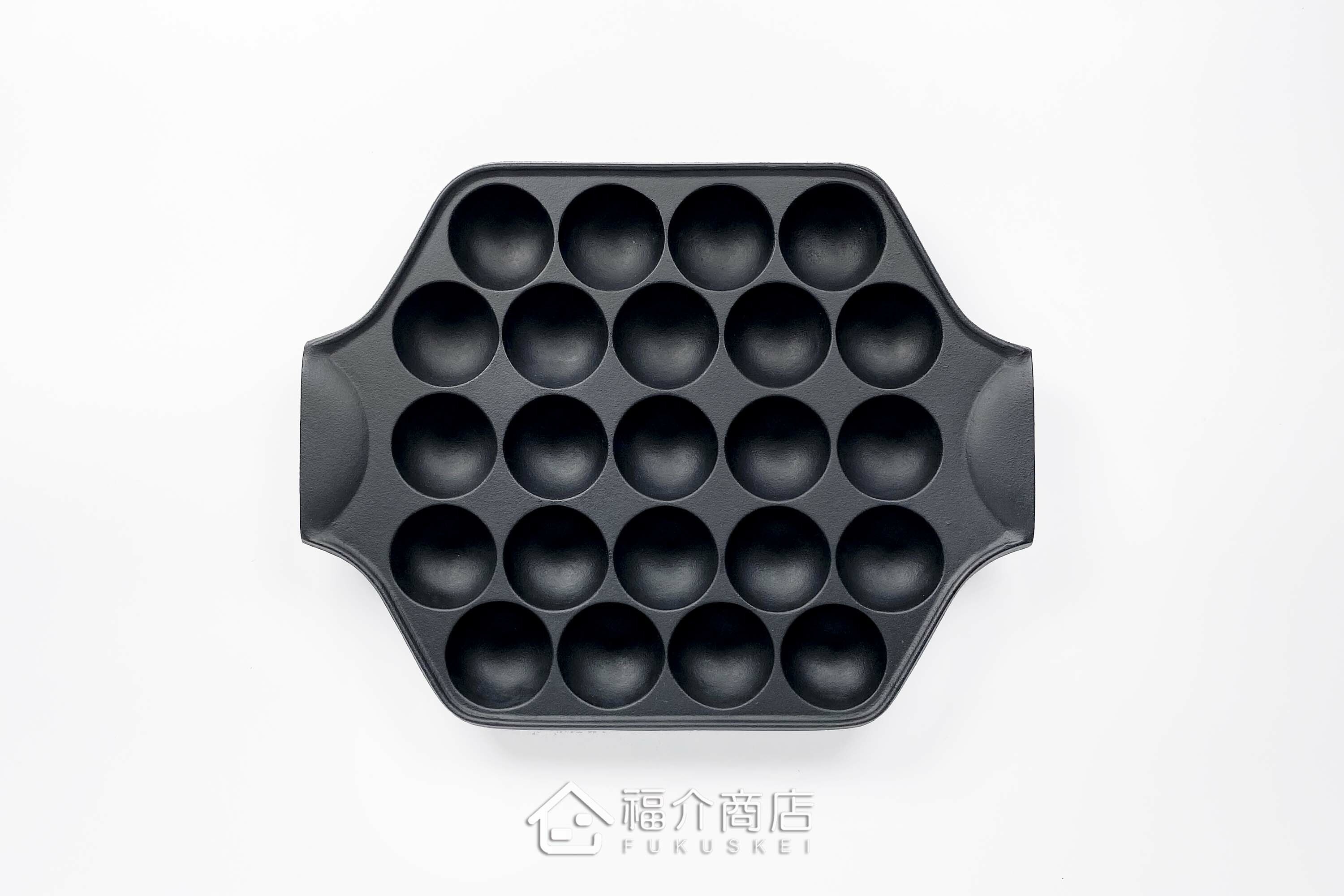 做章魚燒的黑色鐵盤