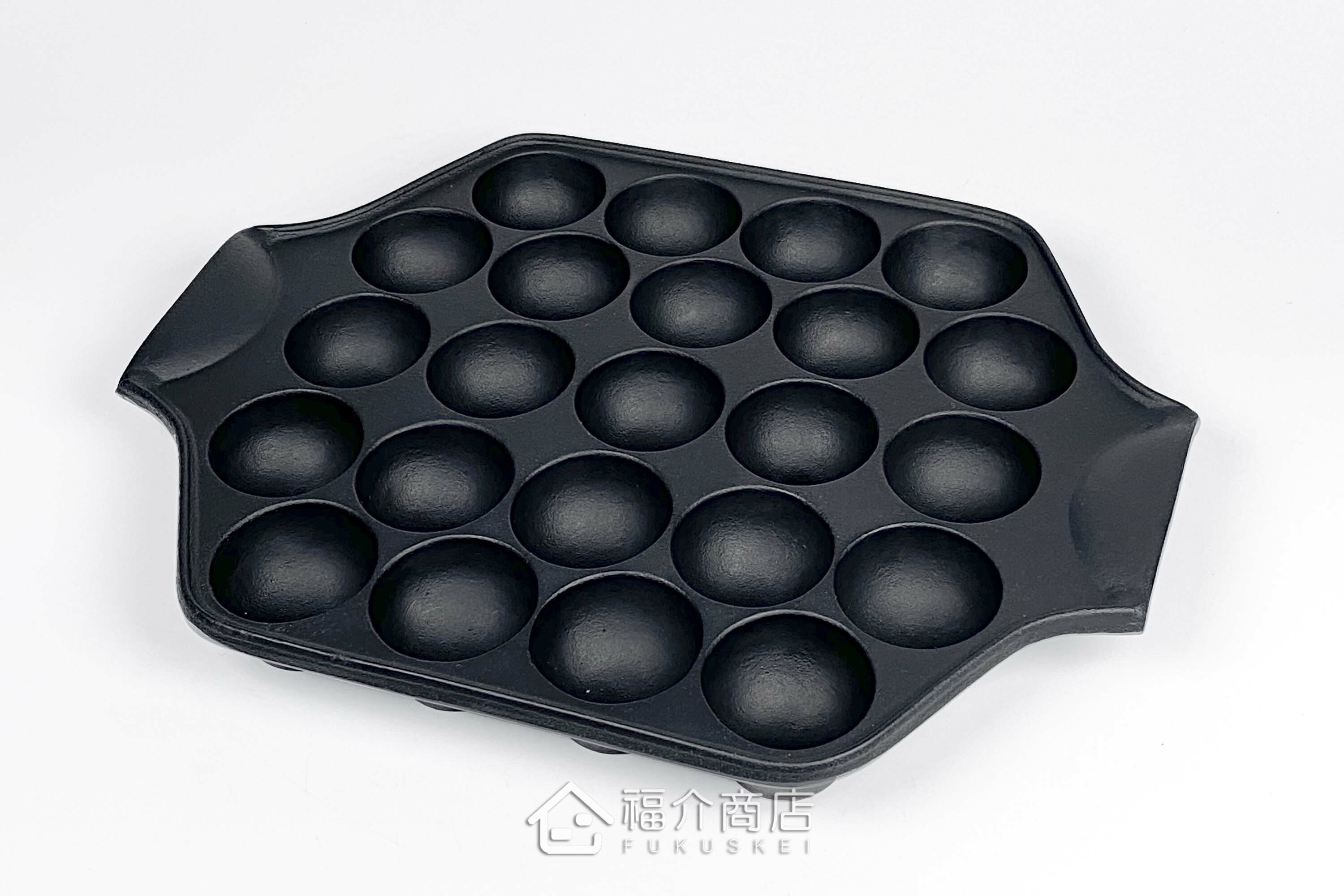 做章魚燒的黑色鐵盤