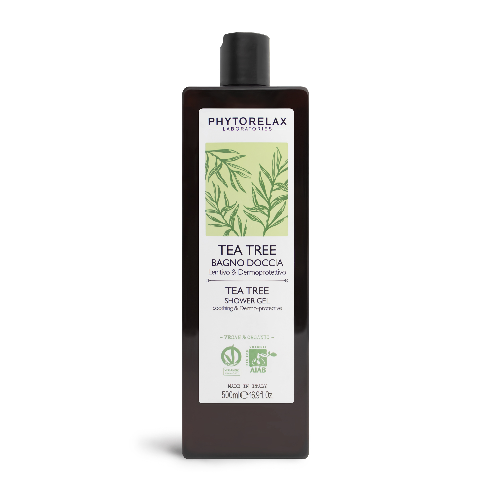 PHYTORELAX菲朵芮斯-茶樹淨化防護沐浴露500ml