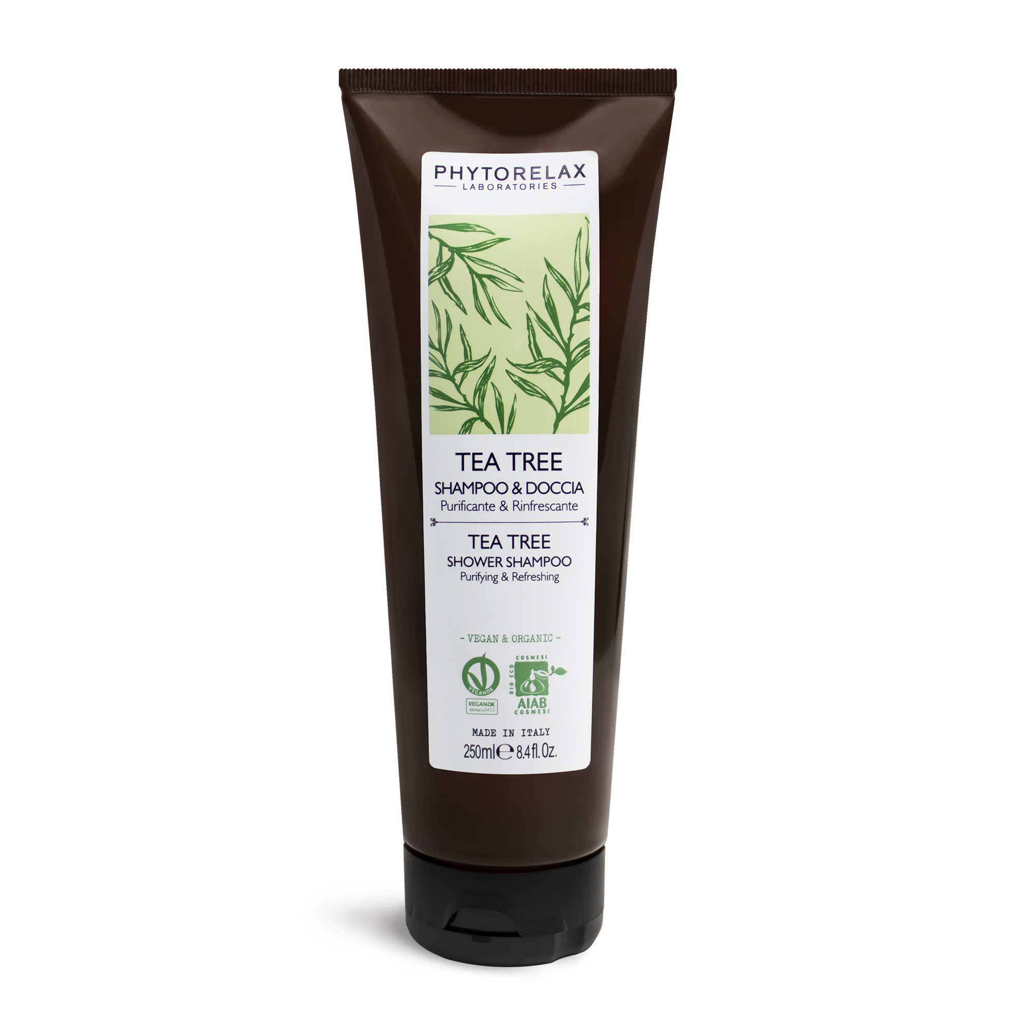 PHYTORELAX菲朵芮斯-茶樹淨化防護沐浴洗髮露