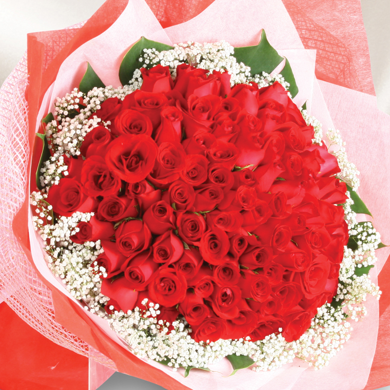 HHB10  (99 STKS OF RED ROSES) MEMBER DISCOUNT