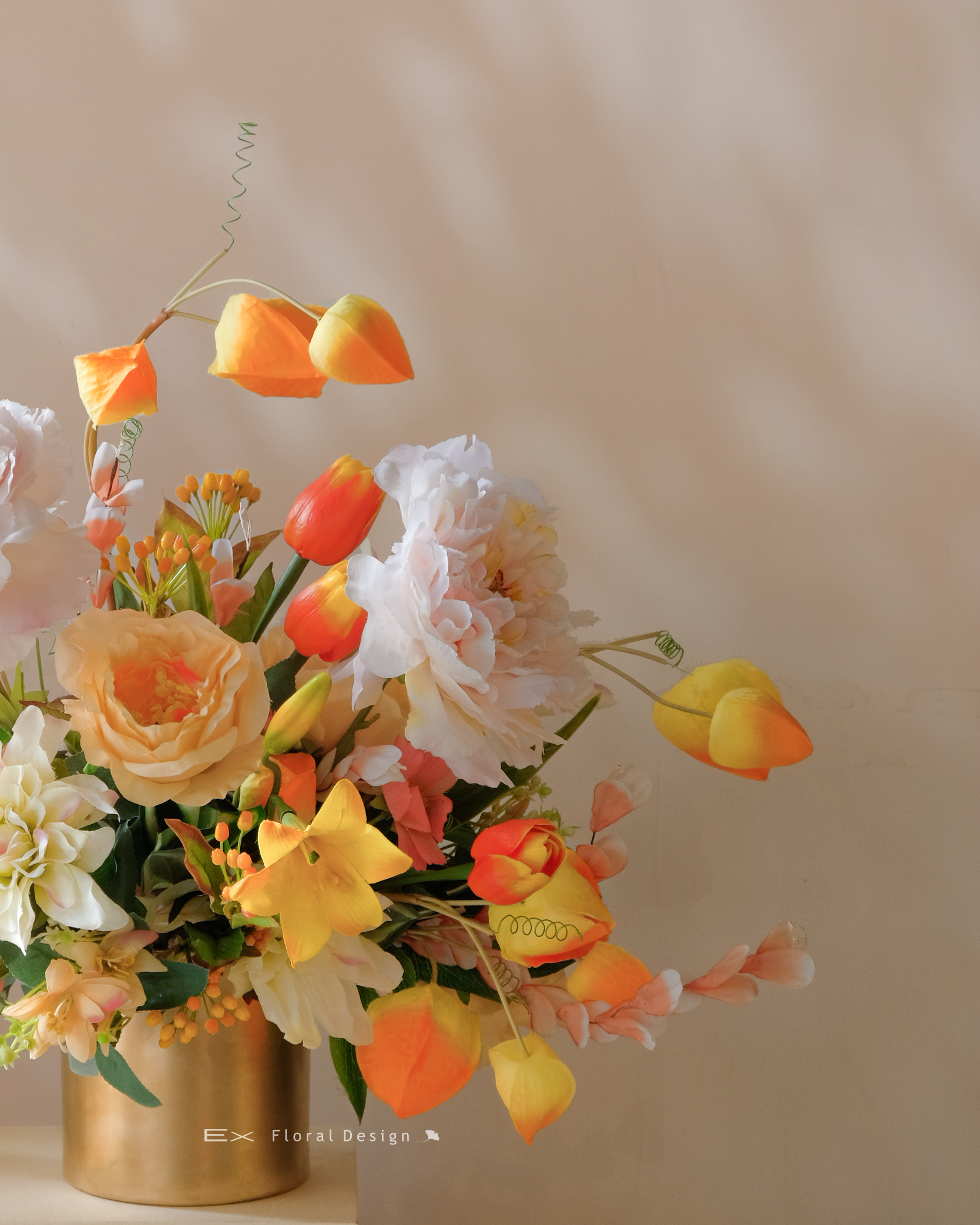 金魚〈 人造花 仿真花 〉