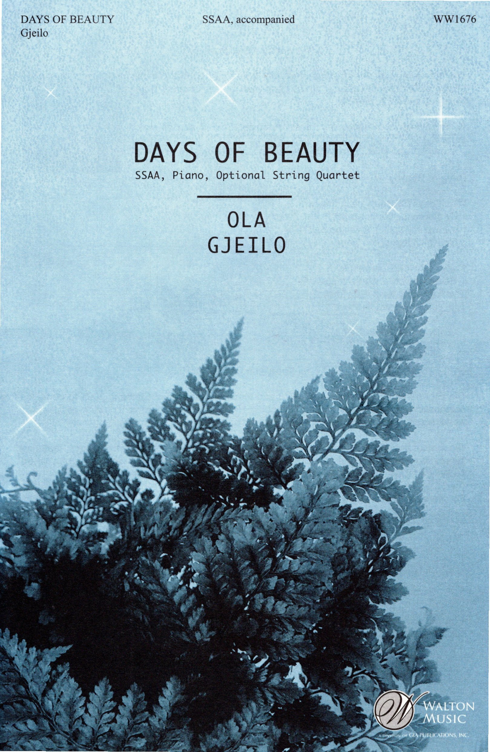 【女聲四部】《Days of Beauty》