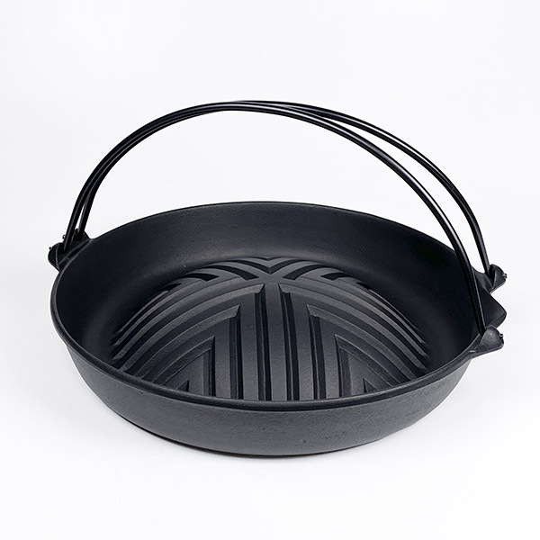 【岩鑄】成吉思汗燒烤盤-提把