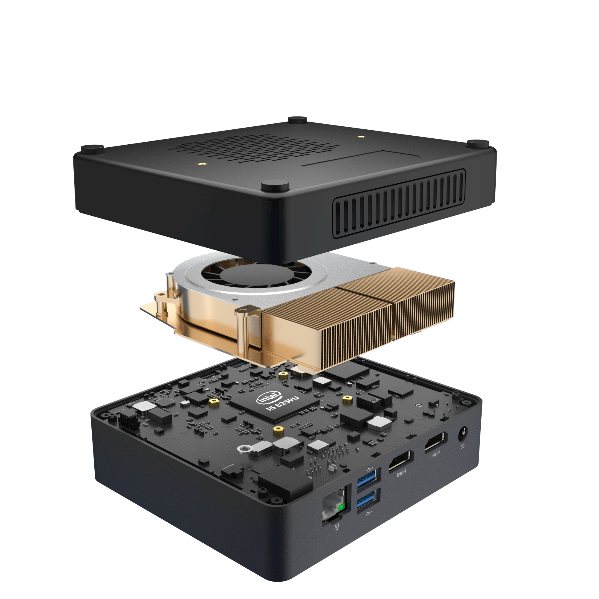 GMK NucBox2 Core i5-8279U 8GB +256GB 【公式通販】