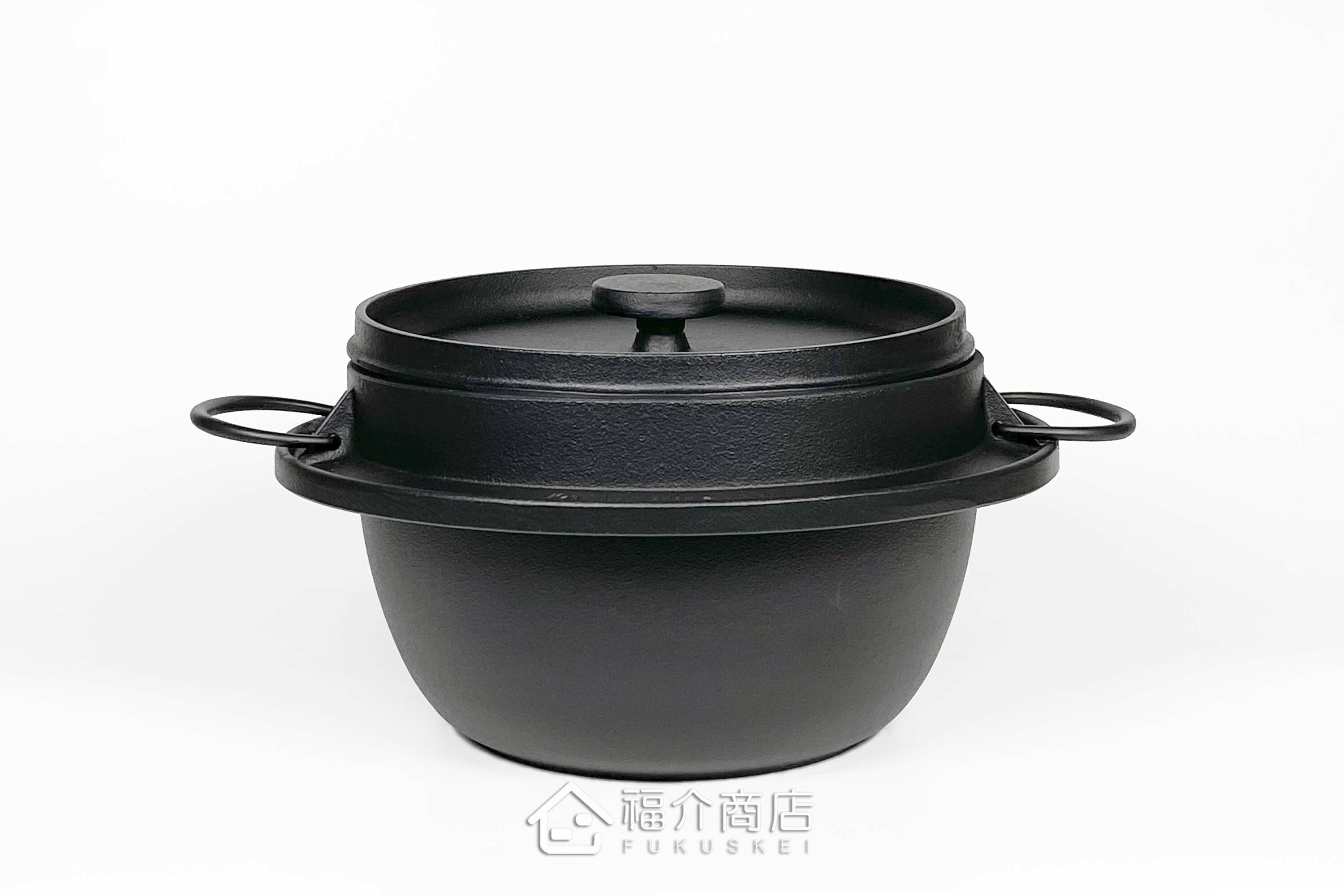 煮飯用的鑄鐵鍋