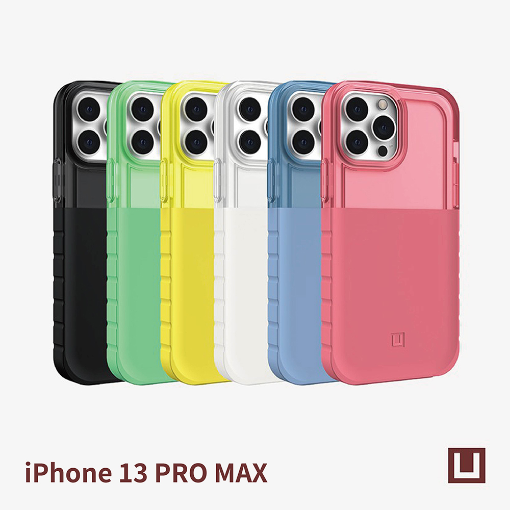 【 UAG | 耐衝擊保雙彩透明殼 iPhone 13 PRO MAX - 6色 】