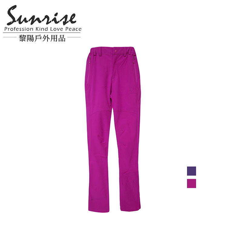 保暖長褲 女款 (2色) 保暖刷毛/彈性/透氣/舒適/戶外活動 24CSQ8686