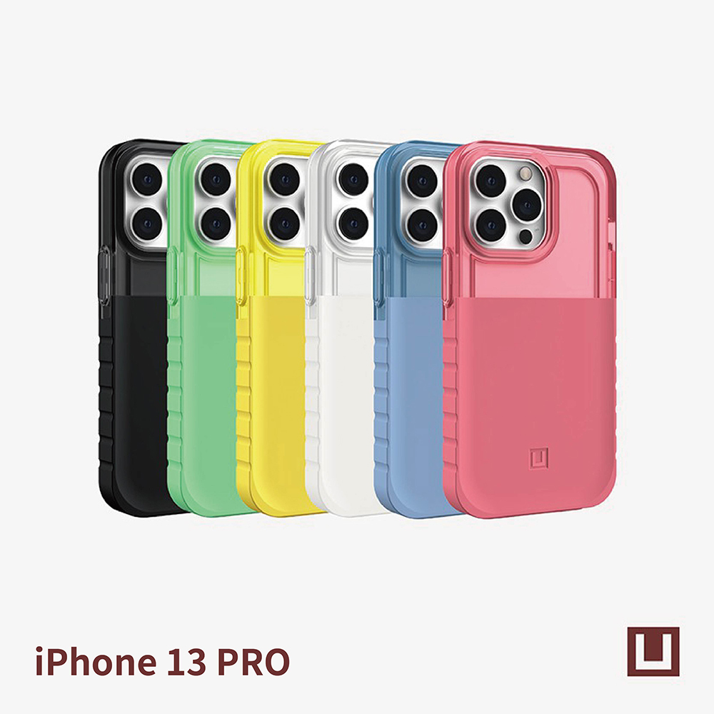 【 UAG | 耐衝擊保雙彩透明殼 iPhone 13 PRO - 6色 】