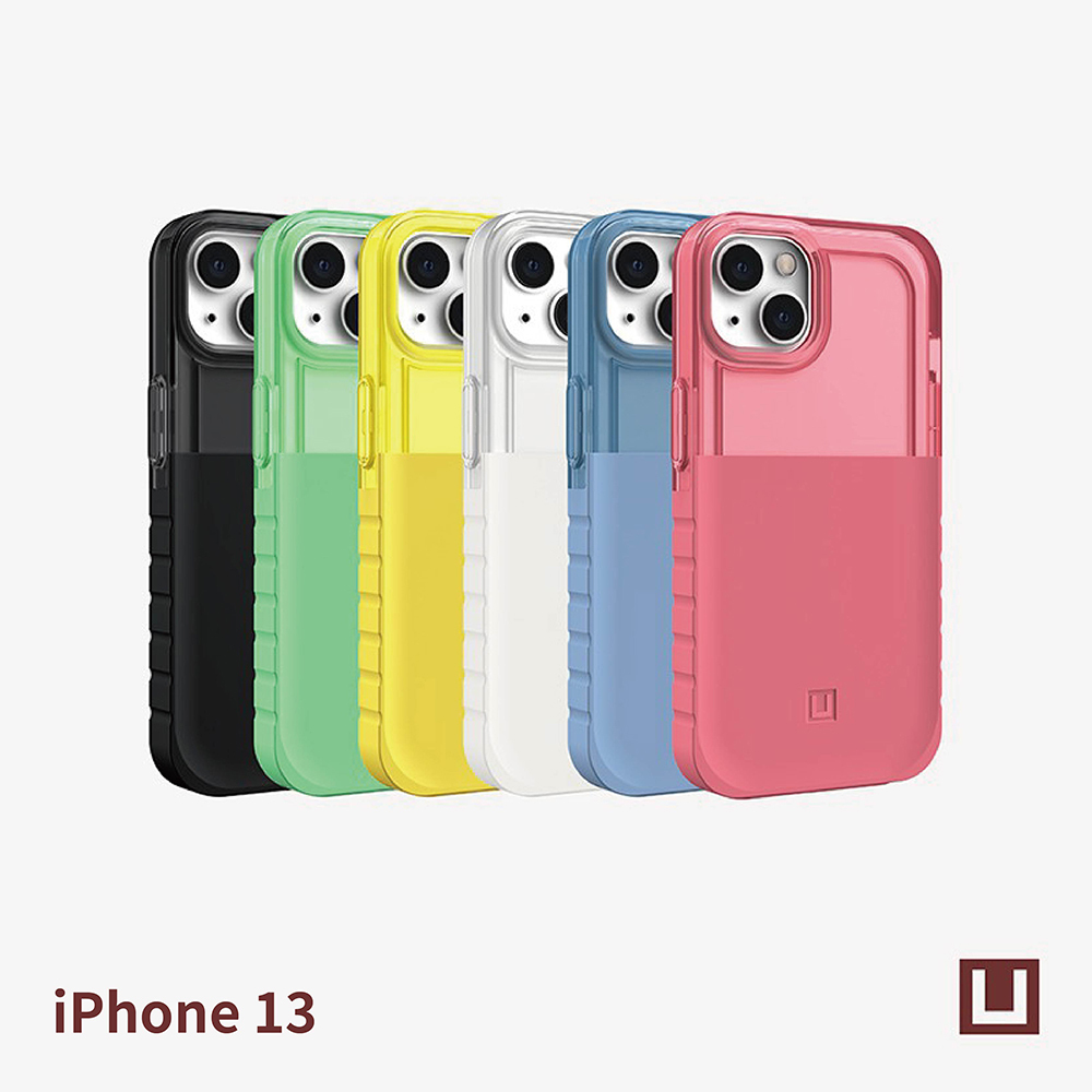 【 UAG | 耐衝擊保雙彩透明殼 iPhone 13 - 6色 】