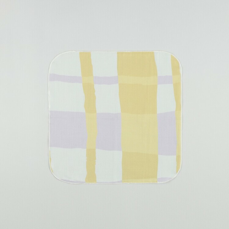 二重紗手帕 / 防水漆黃紫