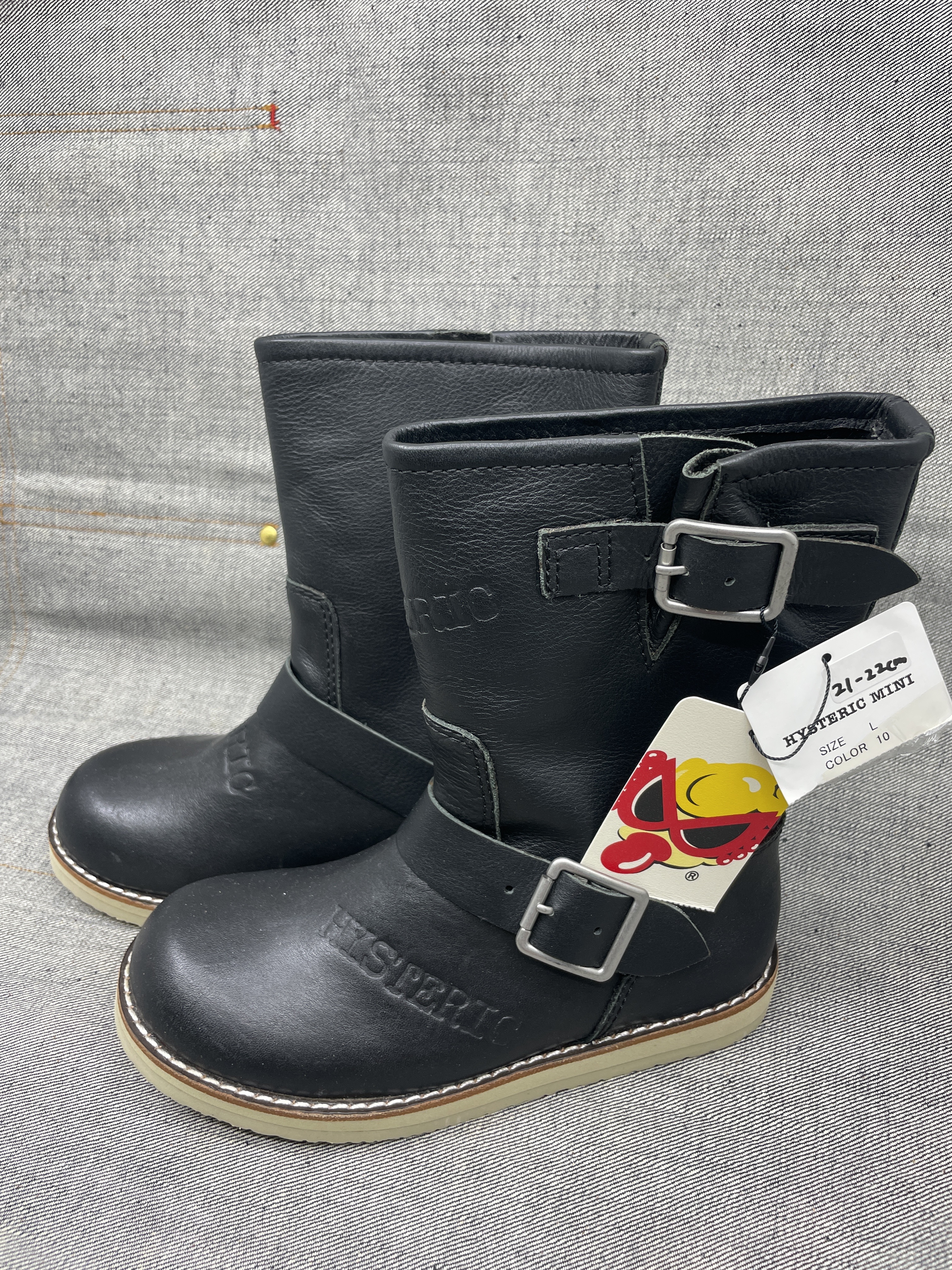 【盤點清貨】Hysteric 黑超b小童boots