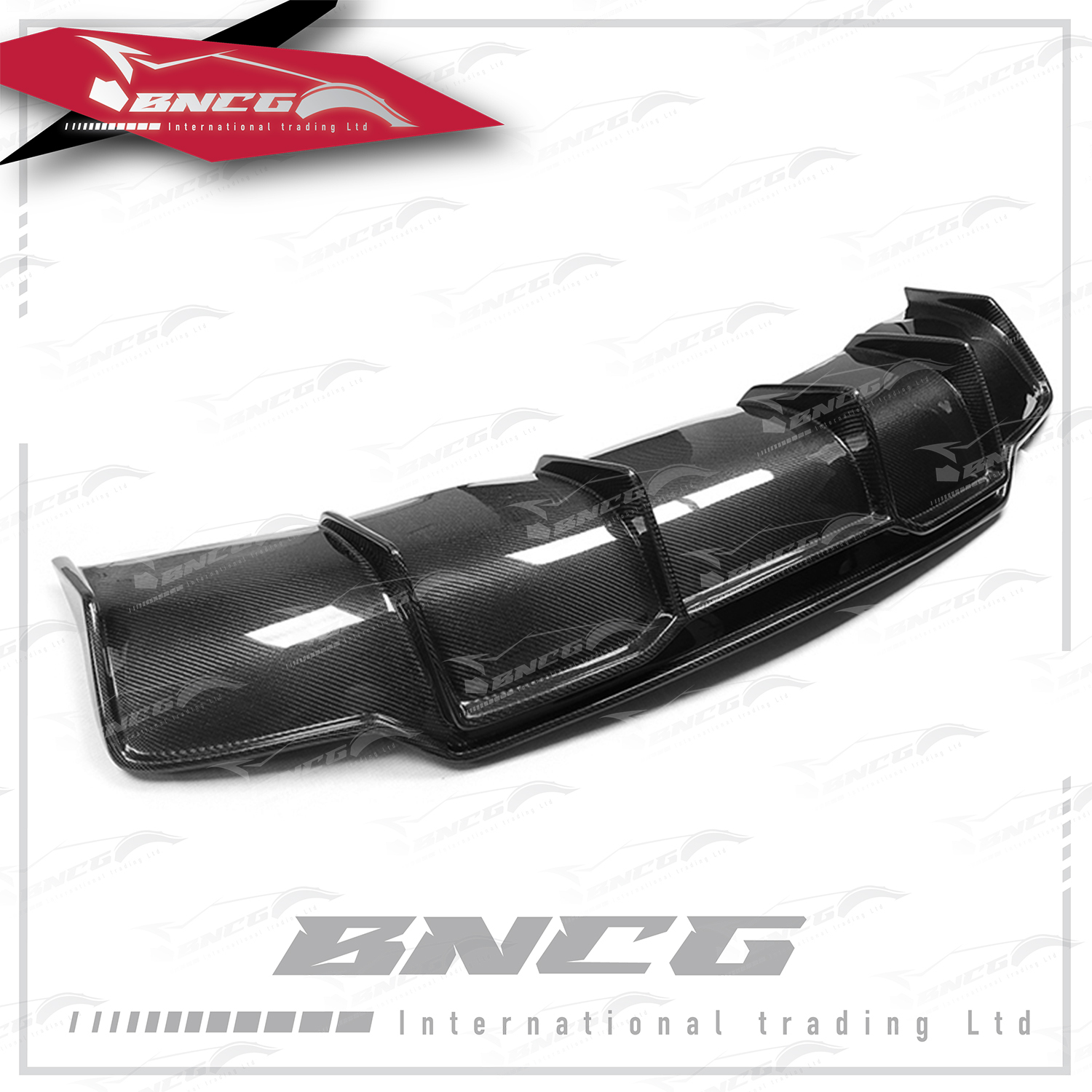 特斯拉 Tesla Model 3 17-20年式 改裝 卡夢 碳纖維 外觀件 空力套件 V款 後下巴 後導流