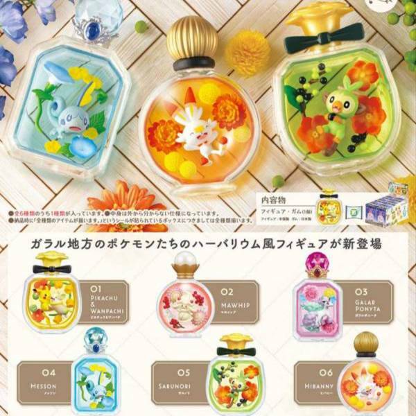 Re-Ment 代理版 盒玩 寶可夢小花瓶EX 伽勒爾地區(隨機出貨)