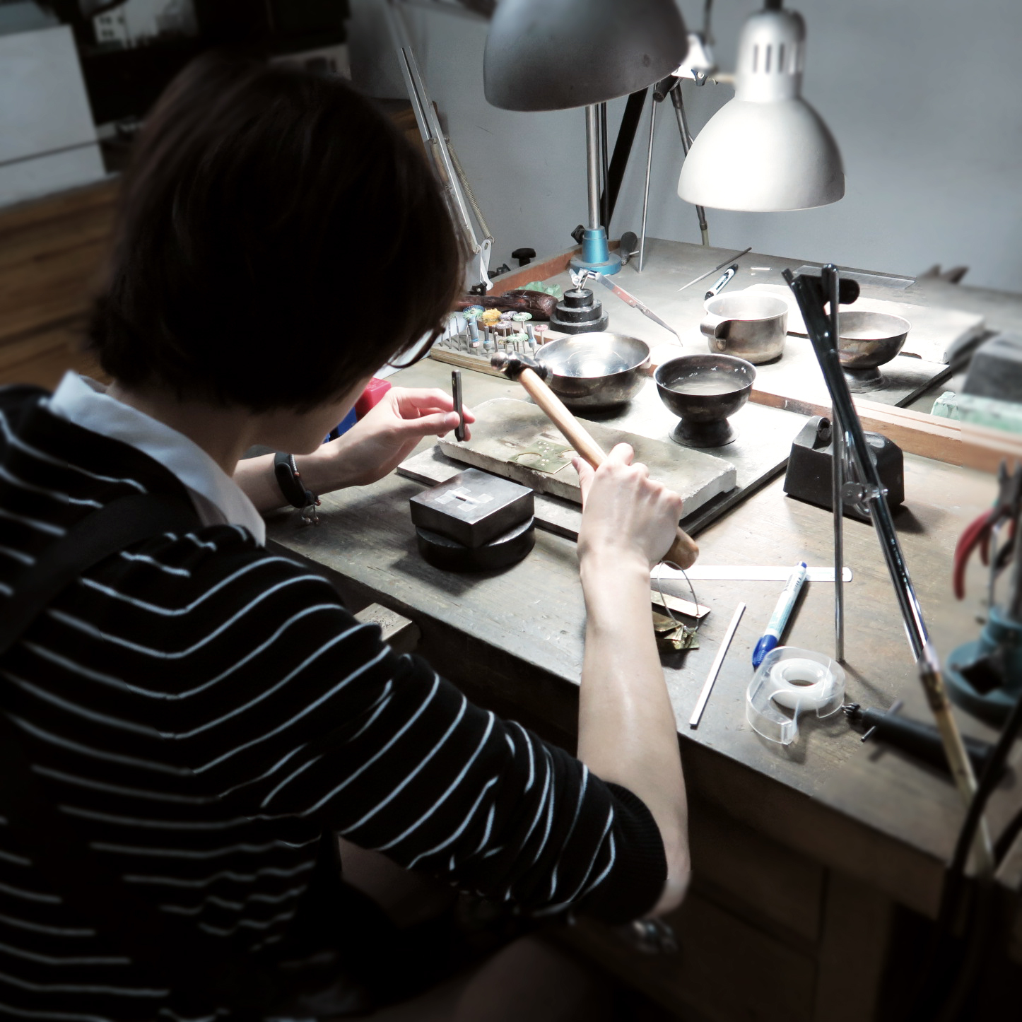 【金工班專業課程】金工銀飾創作(共八堂)