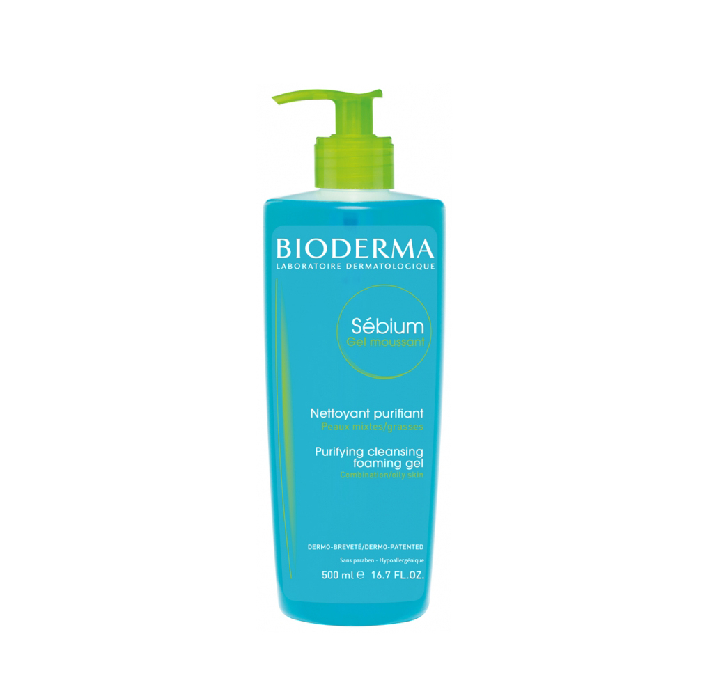 BIODERMA Sébium Foaming Gel 溫和潔面啫喱 500ml (平行進口)