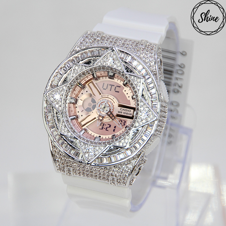 銀色 改裝手錶 BA-110-7A1 - 魔法星