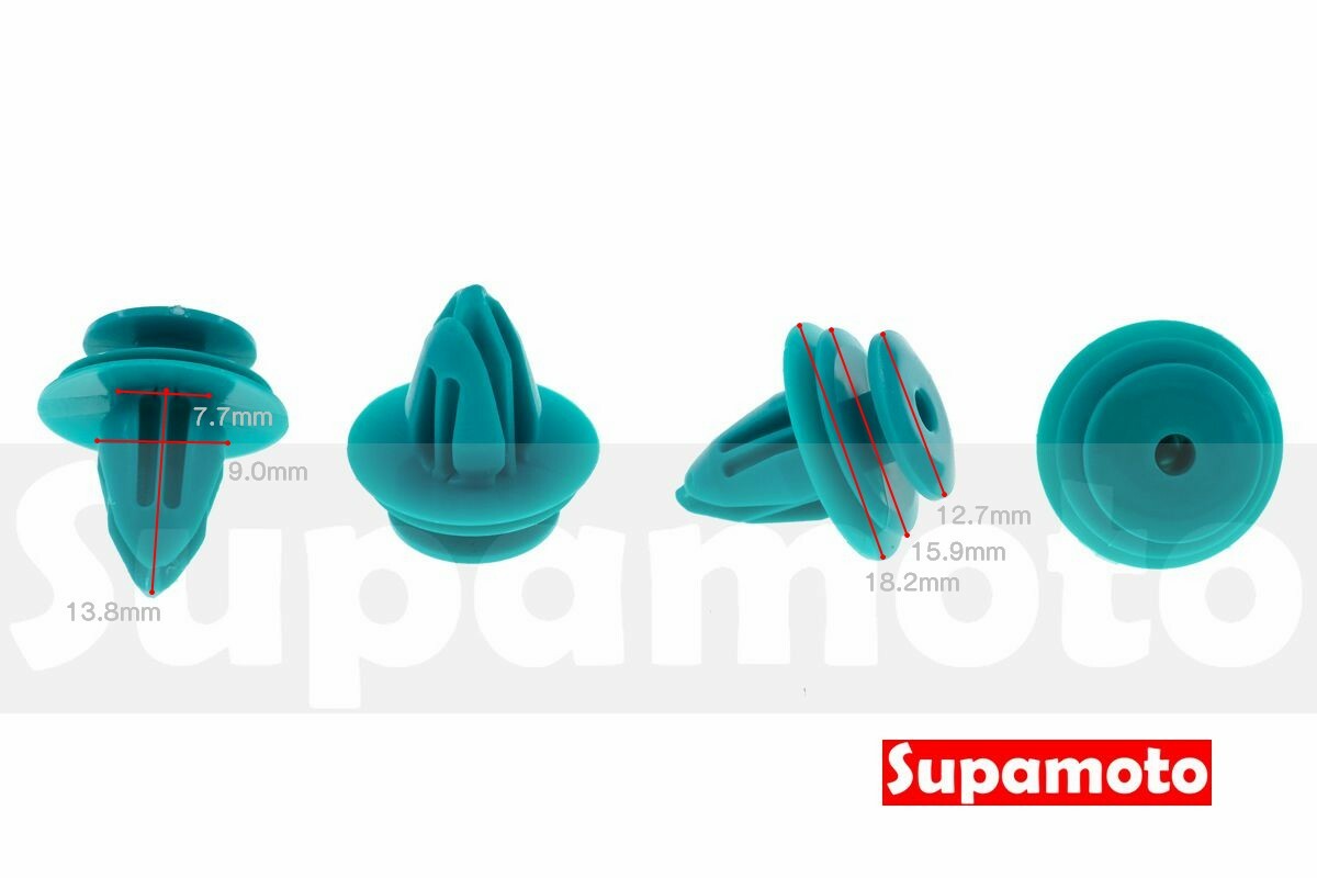 -Supamoto- 車內 實心 門板 固定扣 門扣 扣子 飾板 卡扣 塑膠 內飾板