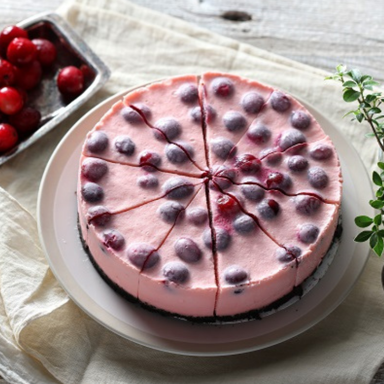 蔓越莓生乳酪 (8切)