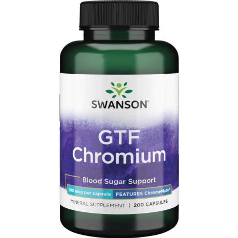 【Swanson】 GTF Chromium 鉻 100mcg 200顆