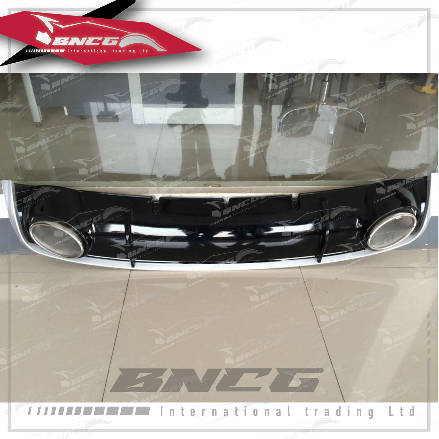 奧迪 Audi A4 B8.5 012-15年式 改裝 空力套件 RS4包圍 後保險桿 大包圍 亮黑 含尾飾管