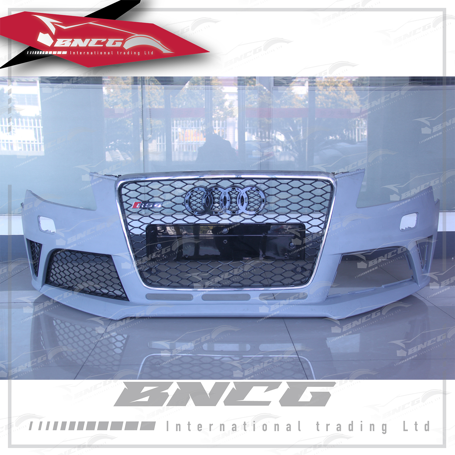 奧迪 Audi A4 B8 08-11年式 改裝 空力套件 RS4款包圍 前保險桿 後保險桿 大包圍 素材 水箱罩任選