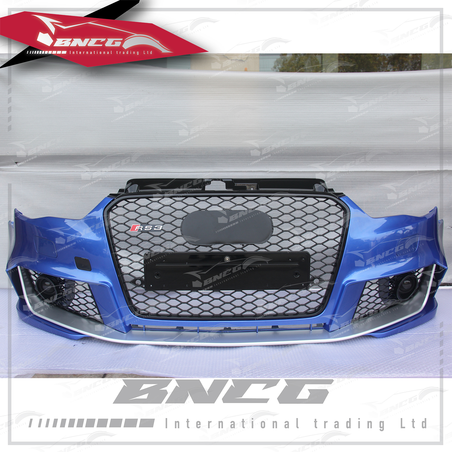 奧迪 Audi A3 12-15年式 改裝 空力套件 RS3款包圍 前保險桿 後保險桿 大包圍 素材 底漆 水箱罩任選