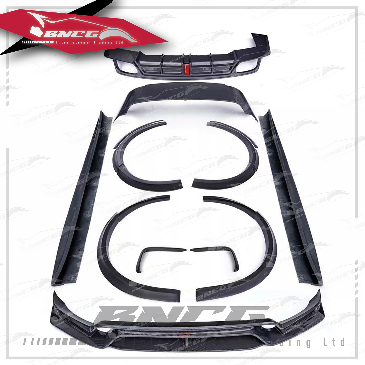 保時捷 Porsche Cayenne 18-20年式 改裝 卡夢 碳纖維 外觀件 空力套件 CMST 大包圍