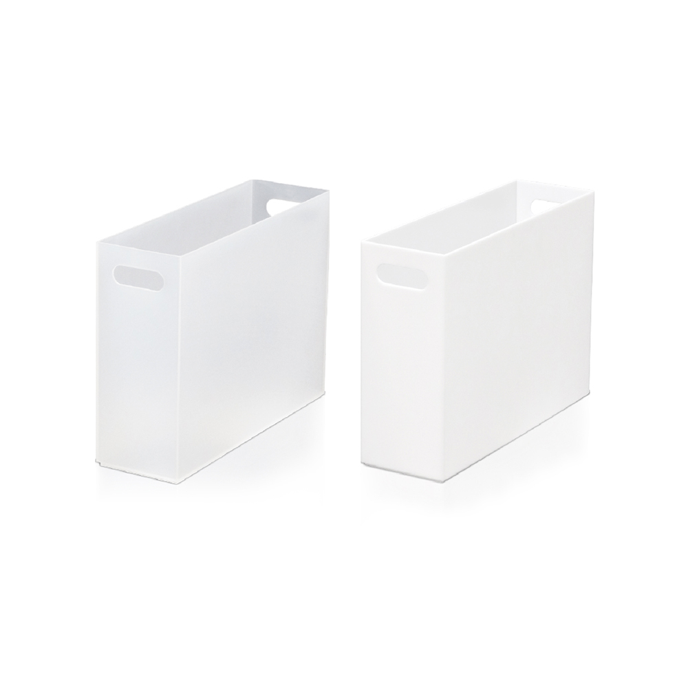 【日本 JEJ ASTAGE】 簡約質感可提式收納盒-平口