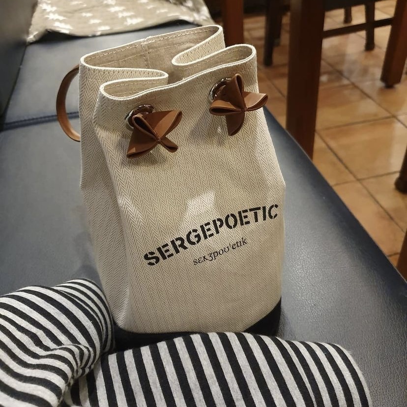 <韓國代購> SERGEPOETIC TULIP BAG