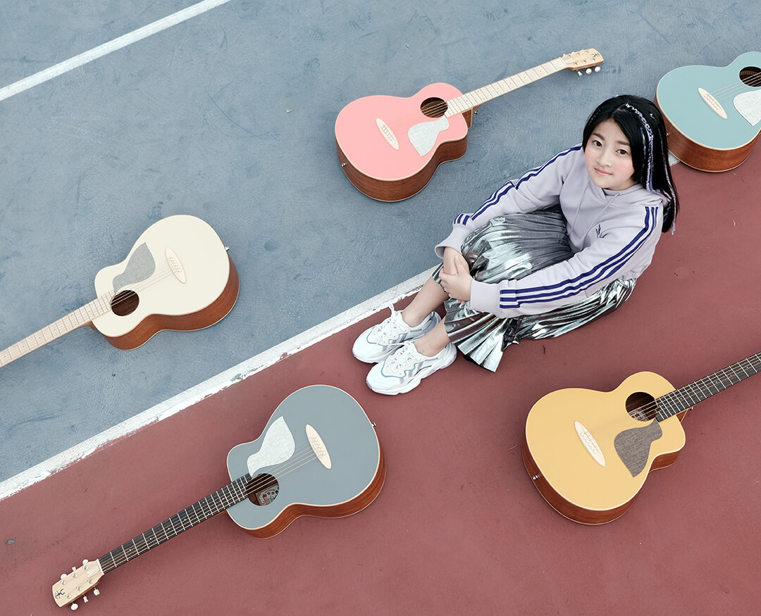 aNueNue - MC10 Color 木吉他 36吋吉他 單板 獨特性格 音色佳 手感好