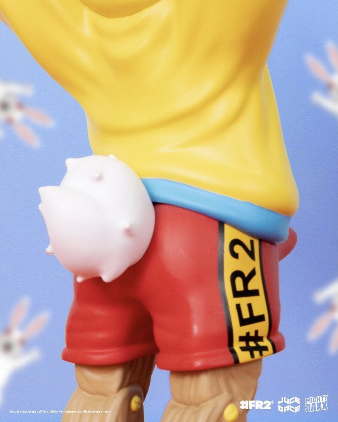 Mighty Jaxx A Wood Awakening x FR2 晨勃小木偶與小兔子