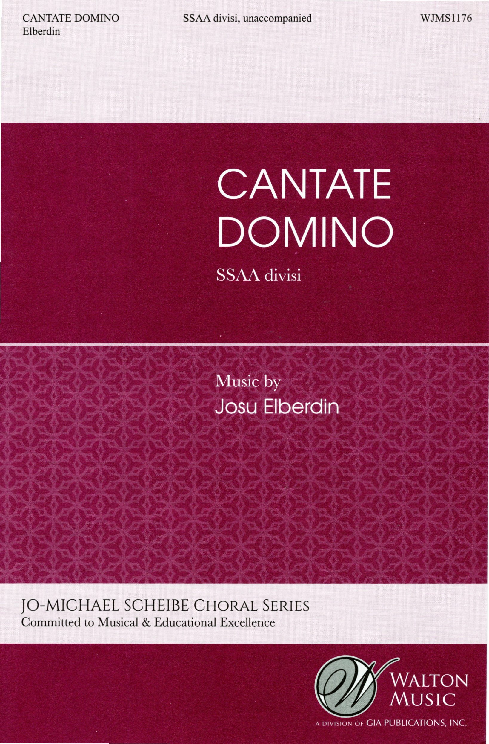 【女聲四部】《Cantate Domino》