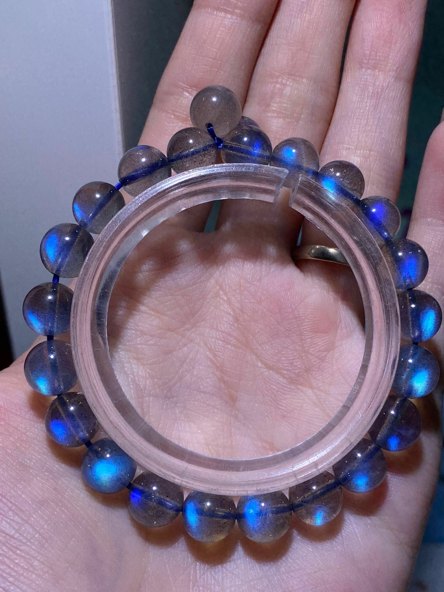 高質藍光拉長石小燈泡