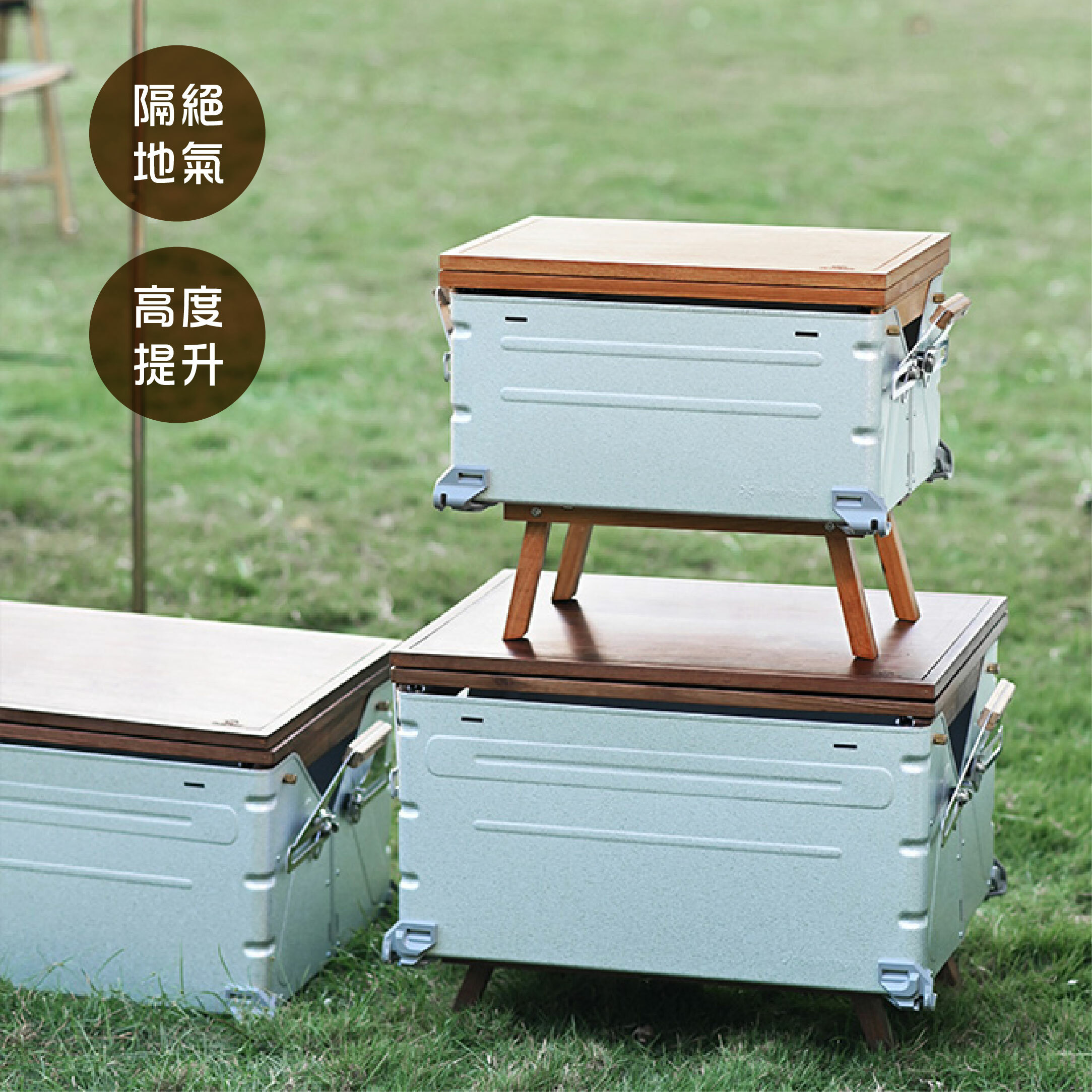 【Thous Winds】千風摺疊桌柚木桌腳架