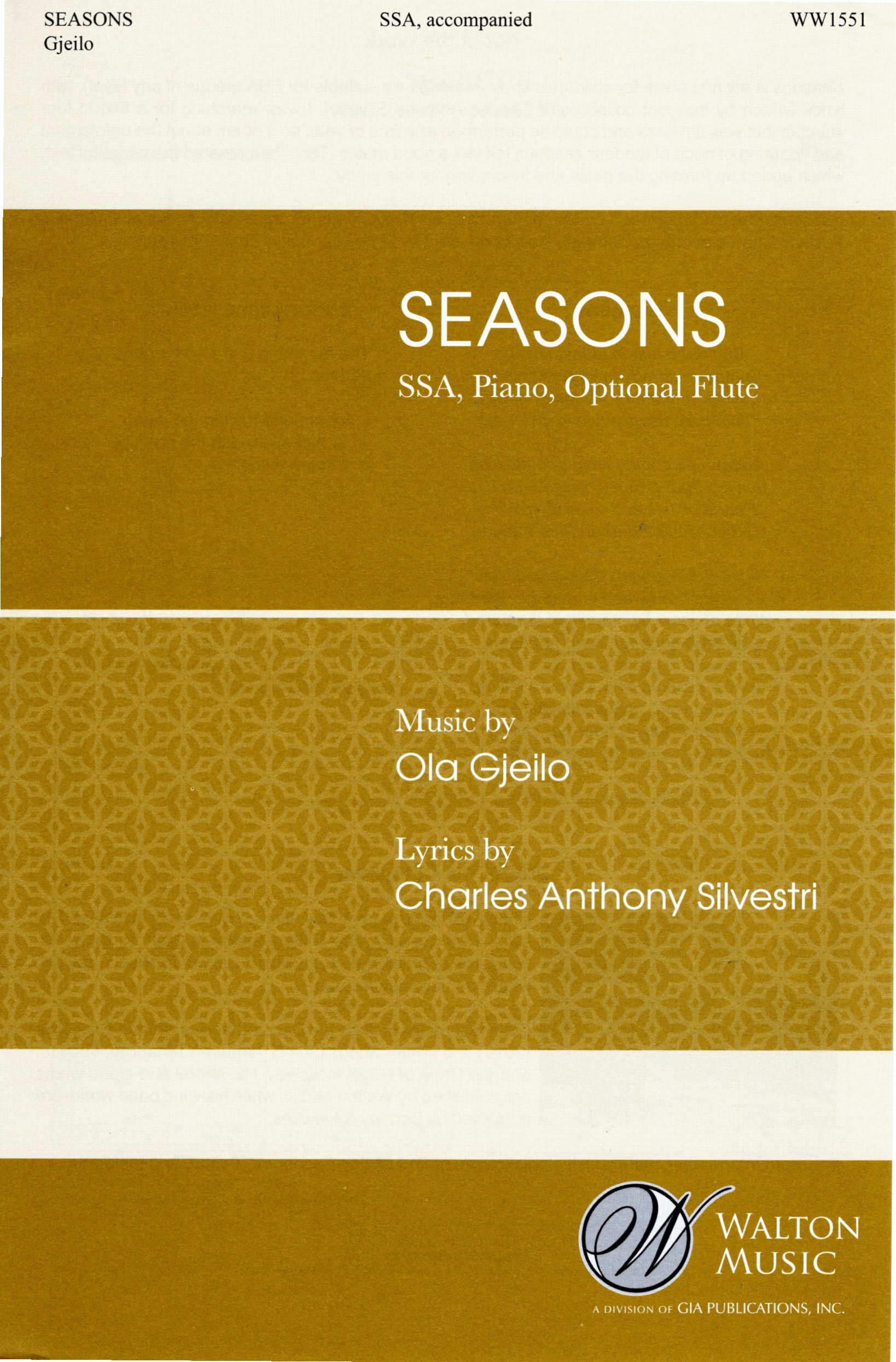 【女聲三部】《Seasons》