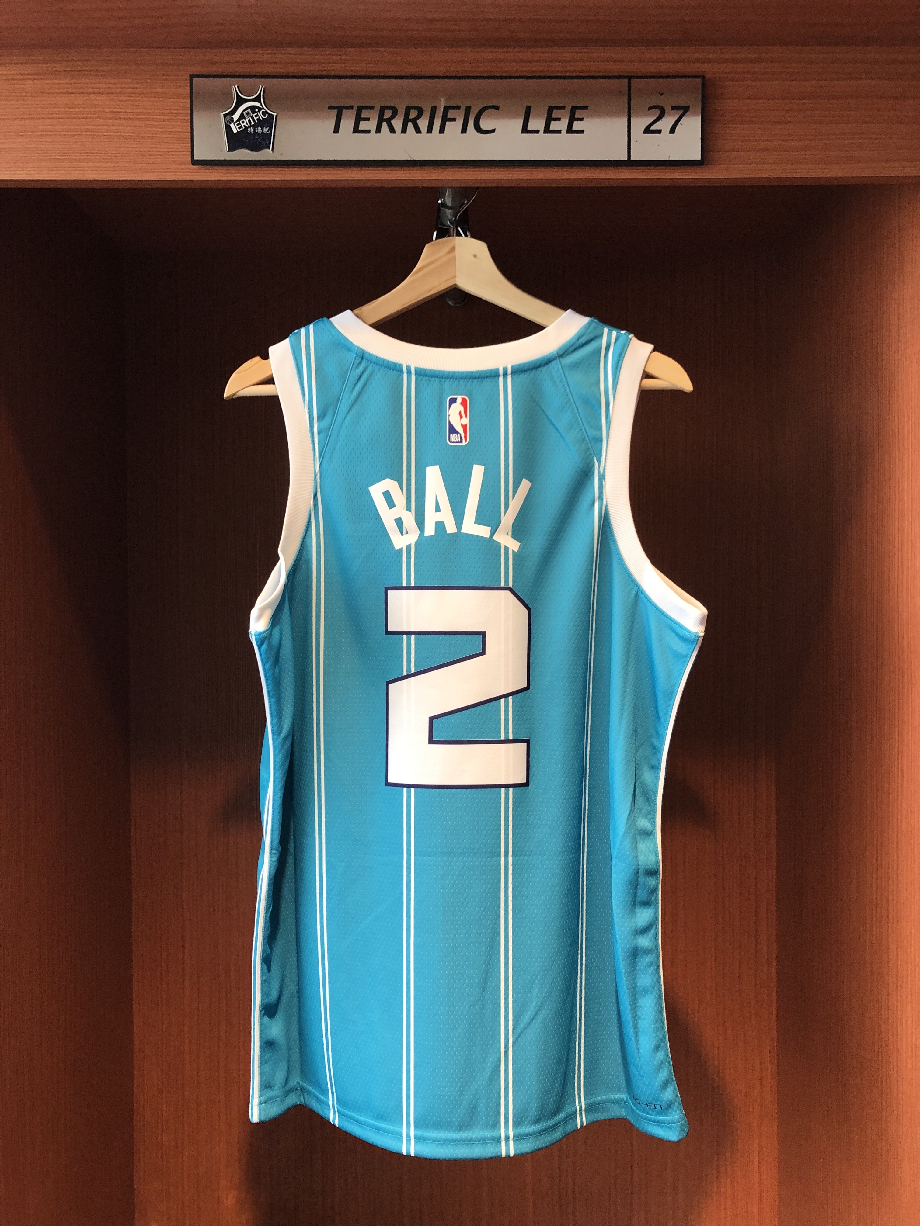 NBA球衣 LaMelo Ball 夏洛特黃蜂綠條紋 Icon Jordan Swingman 球迷版 熱轉印 全新