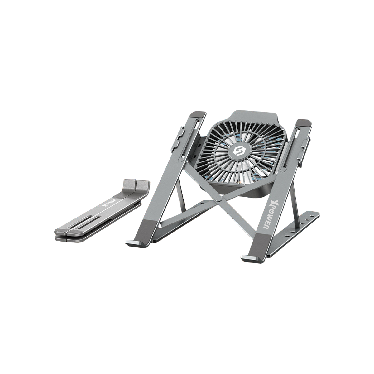 XPower LS3 多角度拆卸式風扇便携鋁制電腦架