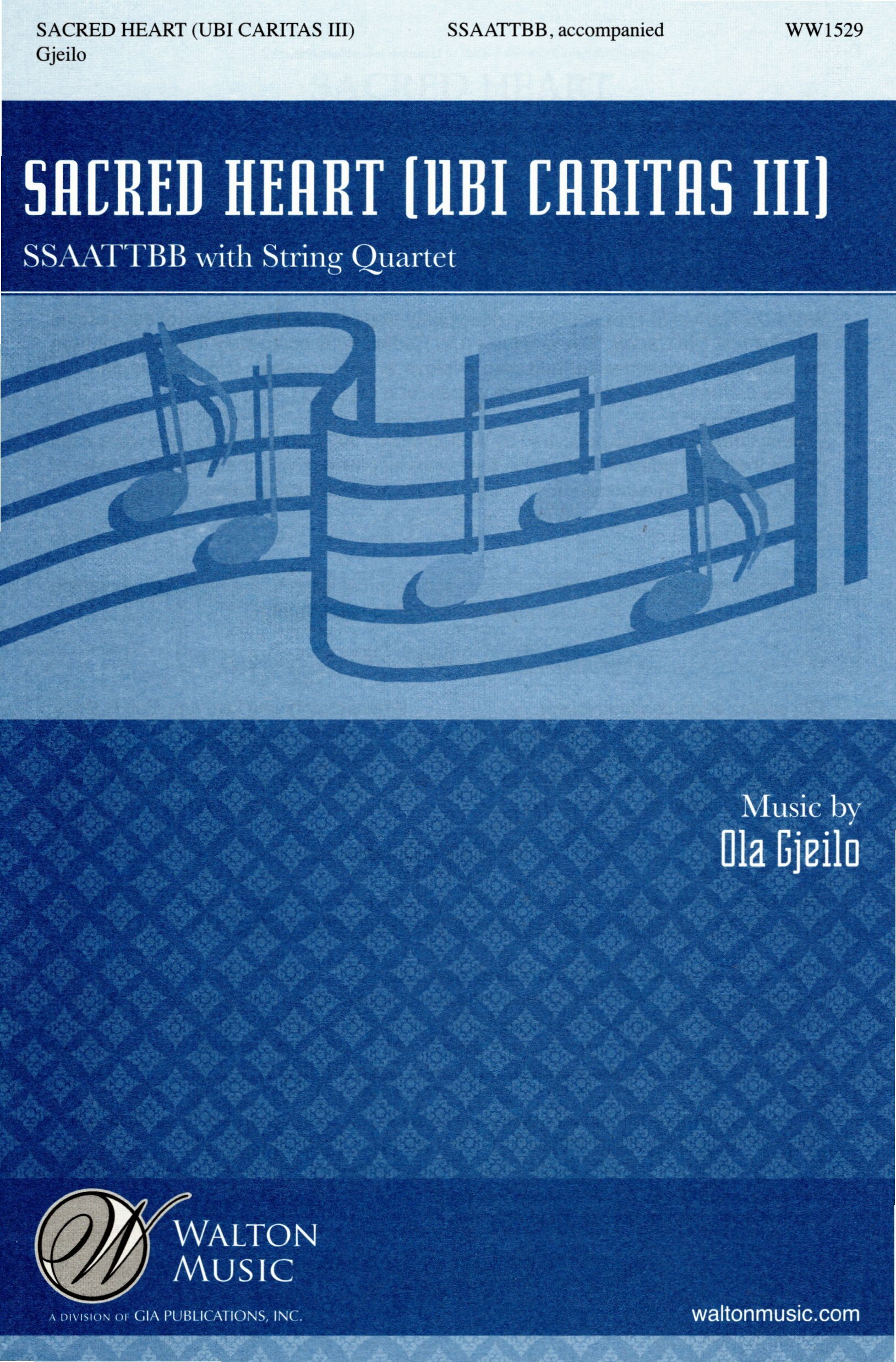 【混聲八部】《Sacred Heart》（Ubi Caritas III）