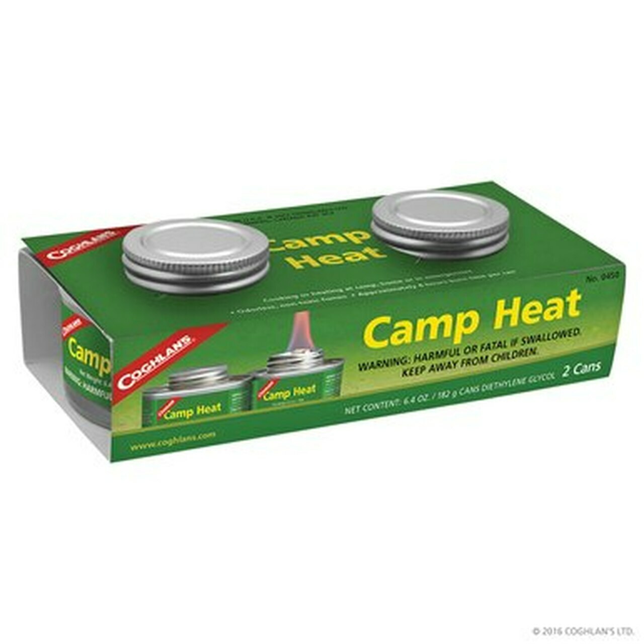Coghlan's camp heat 緊急用燃料罐 (2罐裝)