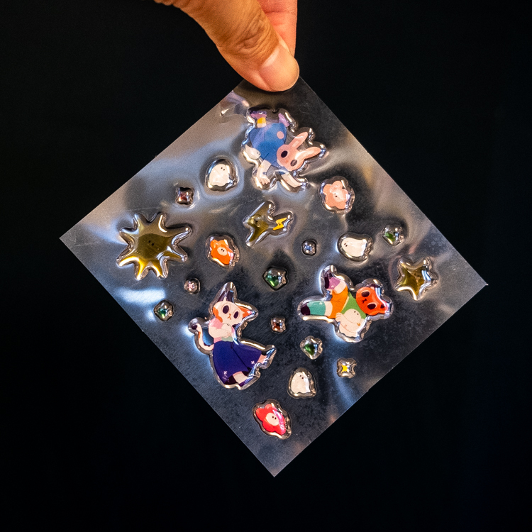 Raimochi｜滴膠貼紙