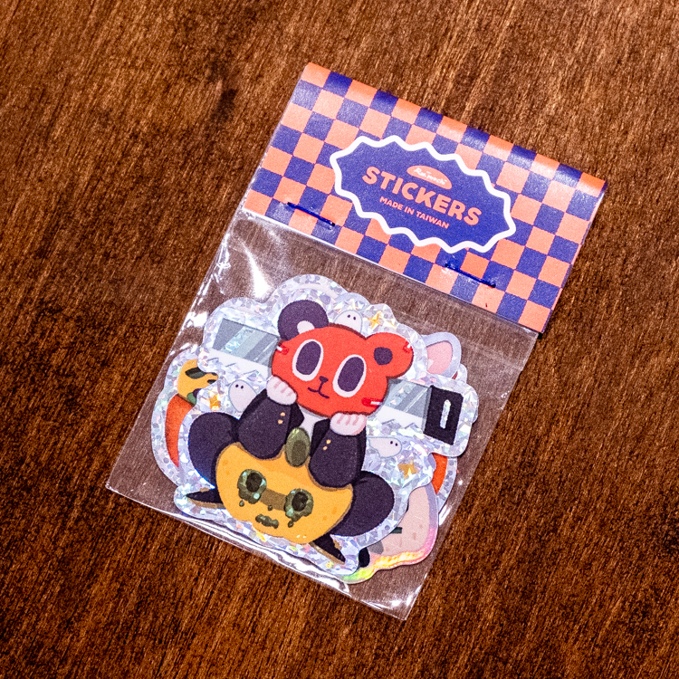 Raimochi｜雷射貼紙包｜萬聖節