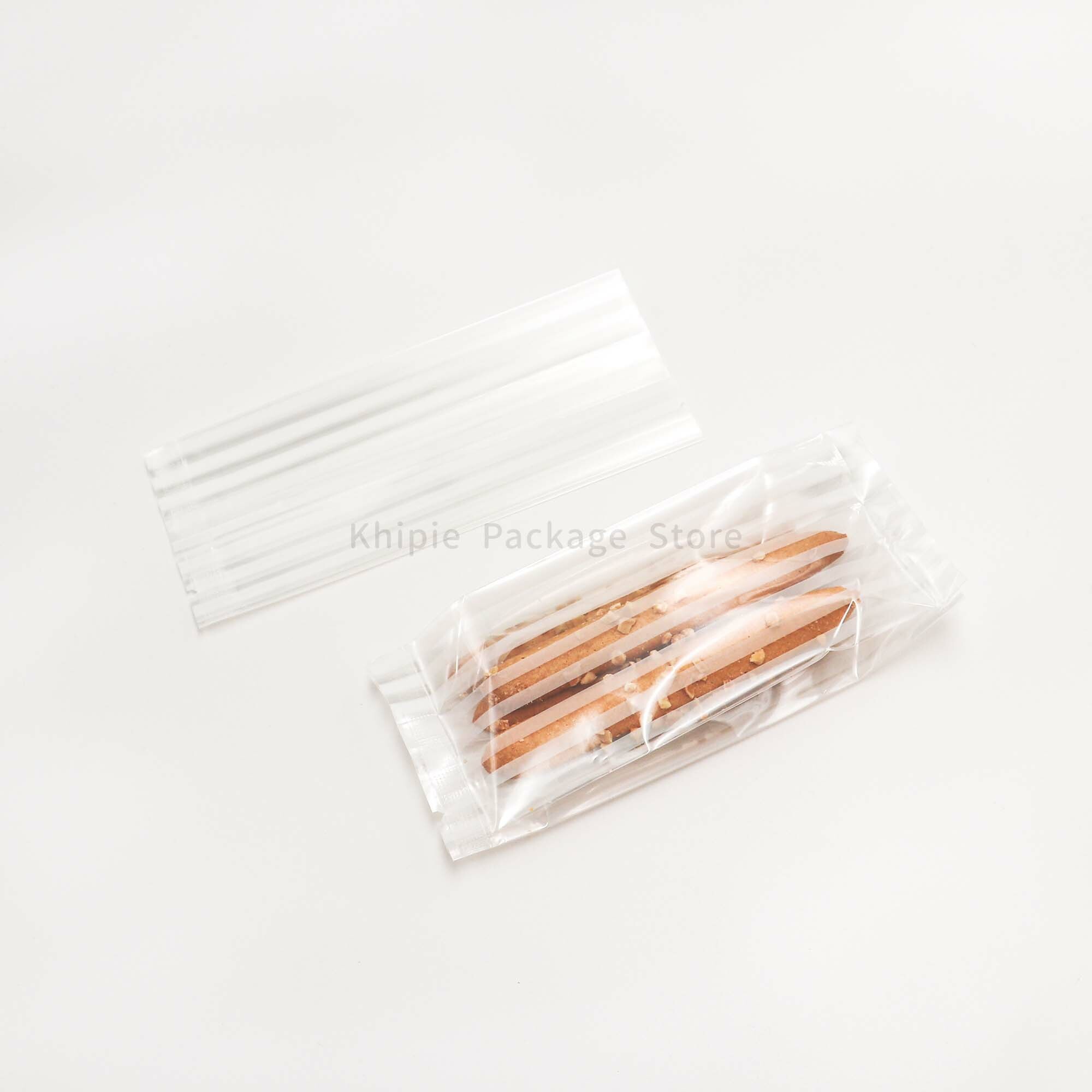 折角餅乾袋｜條紋｜6.5*15.5+4.5cm