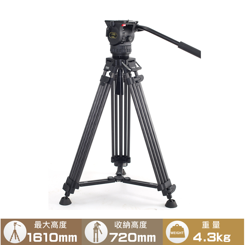 TERIS TCE-CF PLUS  圖瑞斯碳纖三腳架組